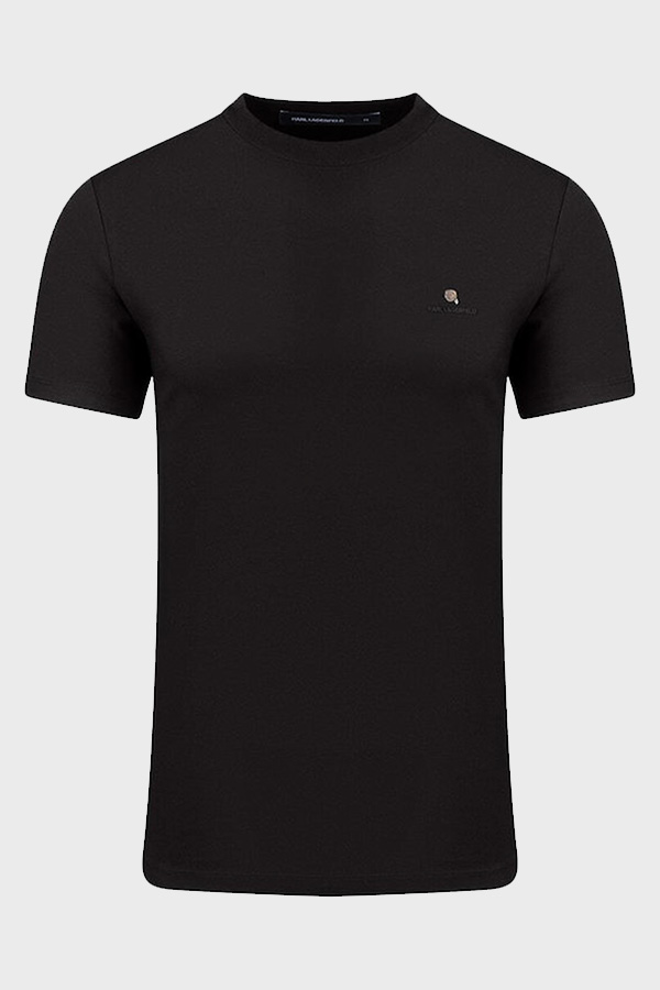 ΜΠΛΟΥΖΑ T-SHIRT KARL LAGERFELD - 990 ΜΑΥΡΟ